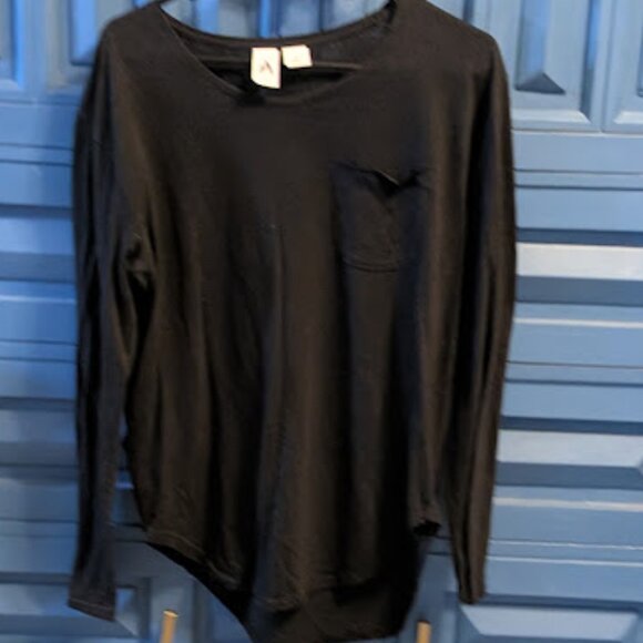 A3 ANTHROPOLOGY Three Feathers Black Oversized Layered Tunic - Picture 1 of 3